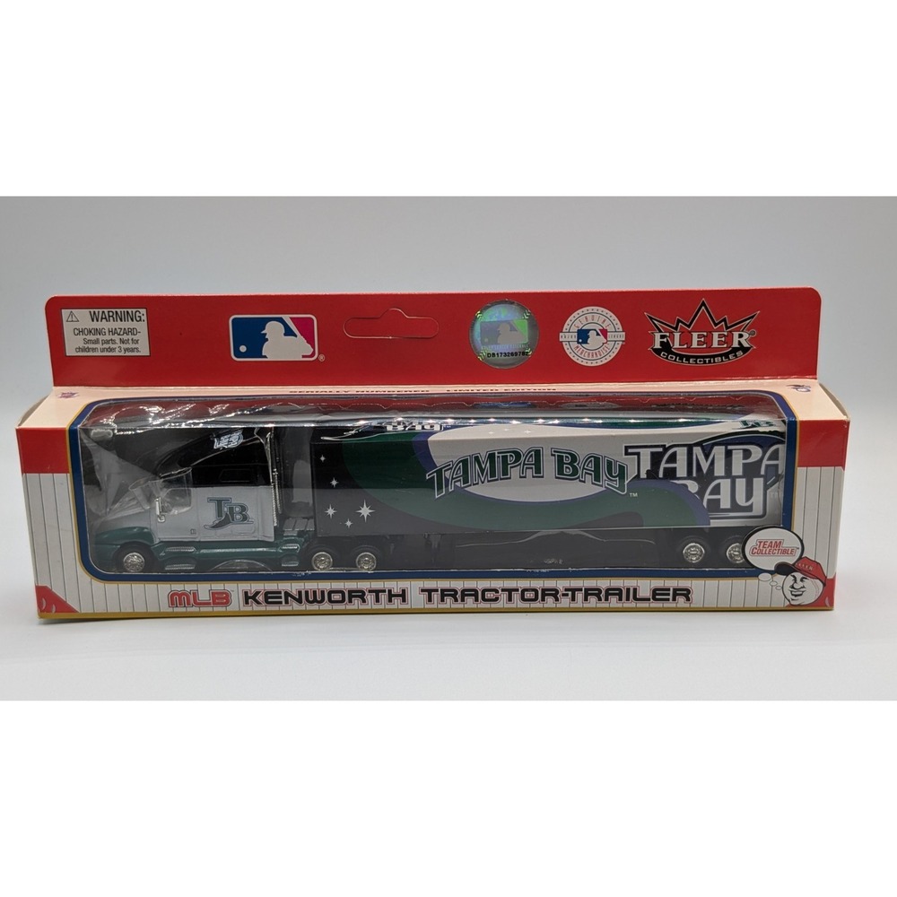 2004 Fleer Collectibles MLB Tampa Bay Devil Rays Kenworth Tractor-Trailer-Truck